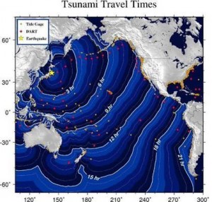 Tsunami Travel Times