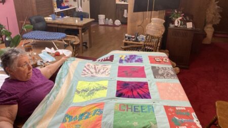 Quilts, Combines, Churches, and Childcare