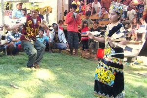 Punan traditional dance