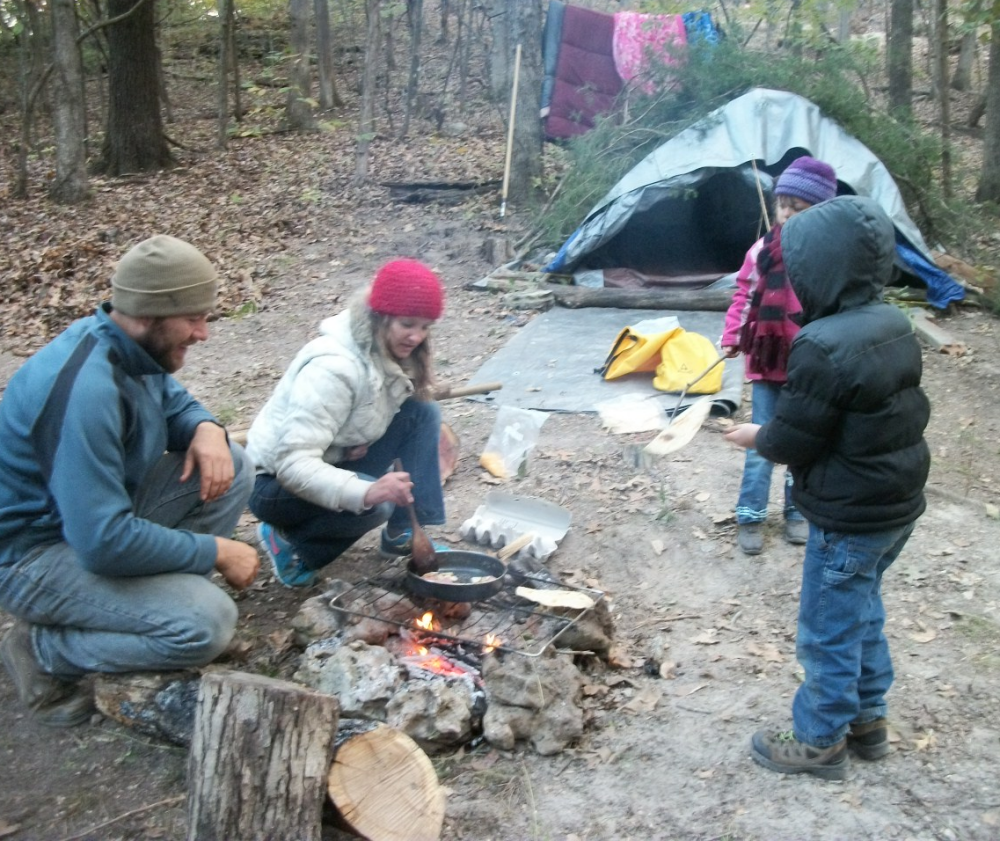 Part of our Practical Skills classes included a 4 day camping trip.