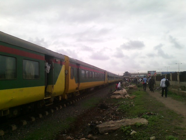 Here is the train we took this morning to come into Dakar for meetings. 