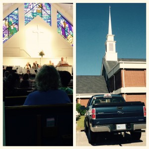 Worshiping at Parkview Baptist Church