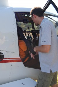 Joshua in the Helicopter