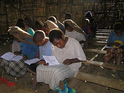 Female literacy class:  May 2007
