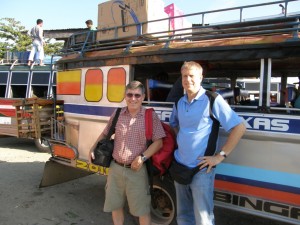 Darryl and Tim take a Jeepney to Northern Palawan