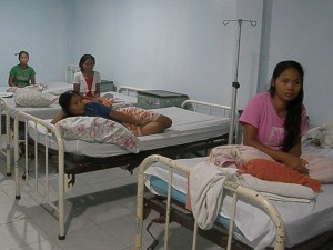 3. Four Tribal Ladies Awaiting Goiter Surgery