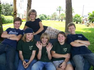 Nathan's 8th grade class