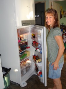 Our new refrigerator WORKS!! (unlike our old one)