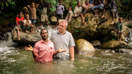First Simbari Baptism