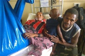Simbworoka in hospital