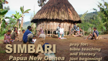 Pray for Bible teaching in Simbari