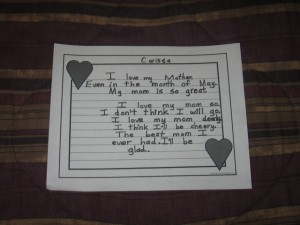 Valentine poem for mom