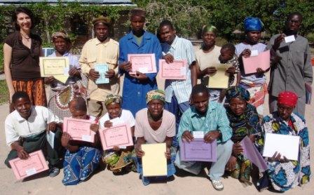 Literacy certificate ceremony photo’s – as promised!