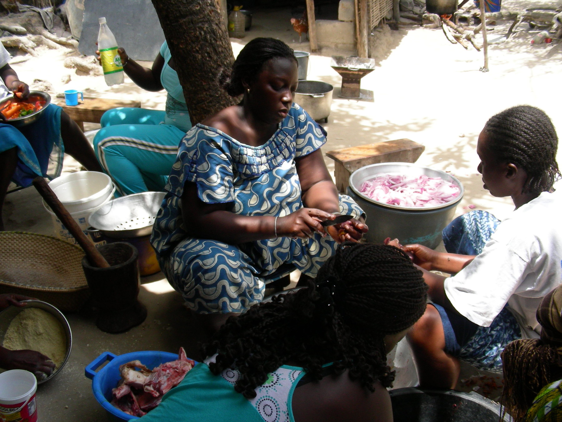 Fresh Chicken with the family