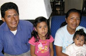 Luis, Selmira and their two daughters
