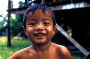A boy from Thailand's So people group.