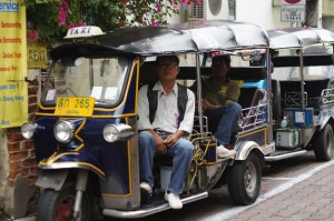 Our friendly neighborhood tuktuk driver