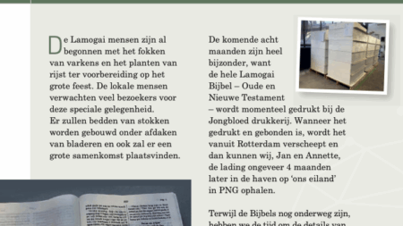 LAMOGAI IN BLIJDE VERWACHTING