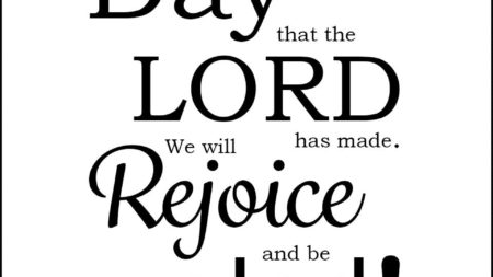 Rejoice And Be Glad …