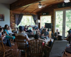 We met weekly with a small group of staff and students for mentoring and encouragement.