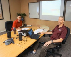 Jeff did advanced flight training with our International Chief Pilot, Daren Spence.