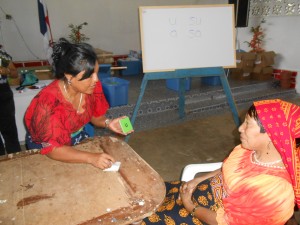 practice teaching the literacy class