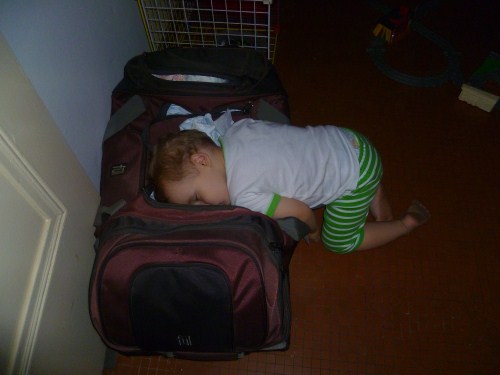 Why do you need beds when there are suitcases around