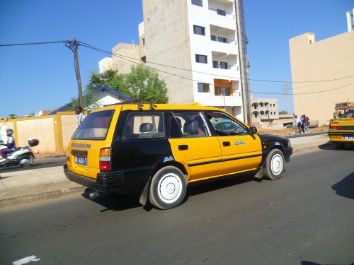 Not our taxi, but it could have been 
