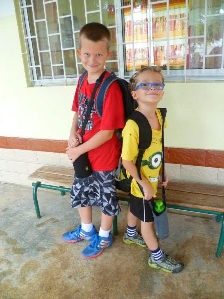 Ready for their first day!
