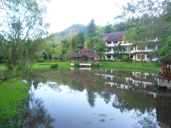 The beautiful location where we were staying