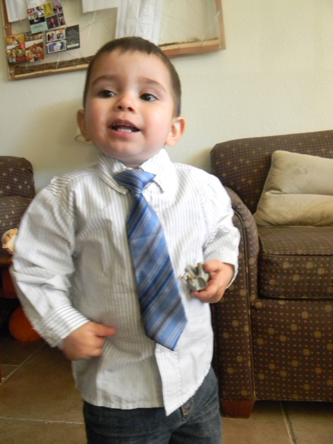 All dressed up for church