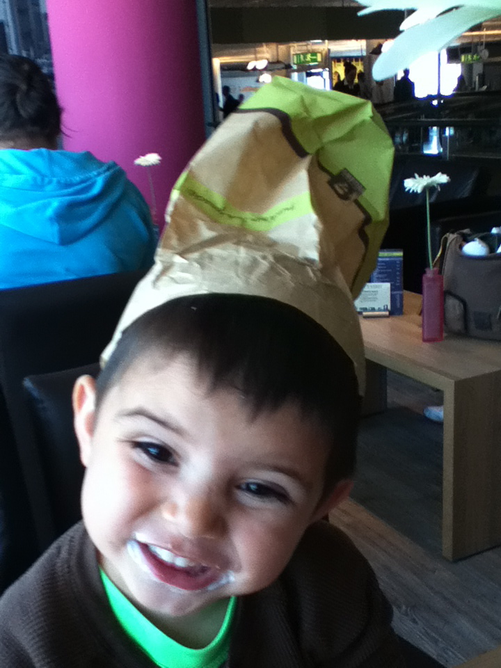 Judah + no sleep = silliness