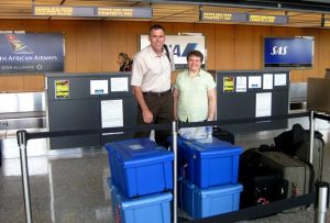 Ready to check in...