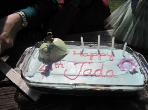 Jada's Princess Tiana Cake