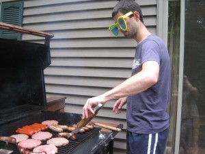Grilling out is serious business!