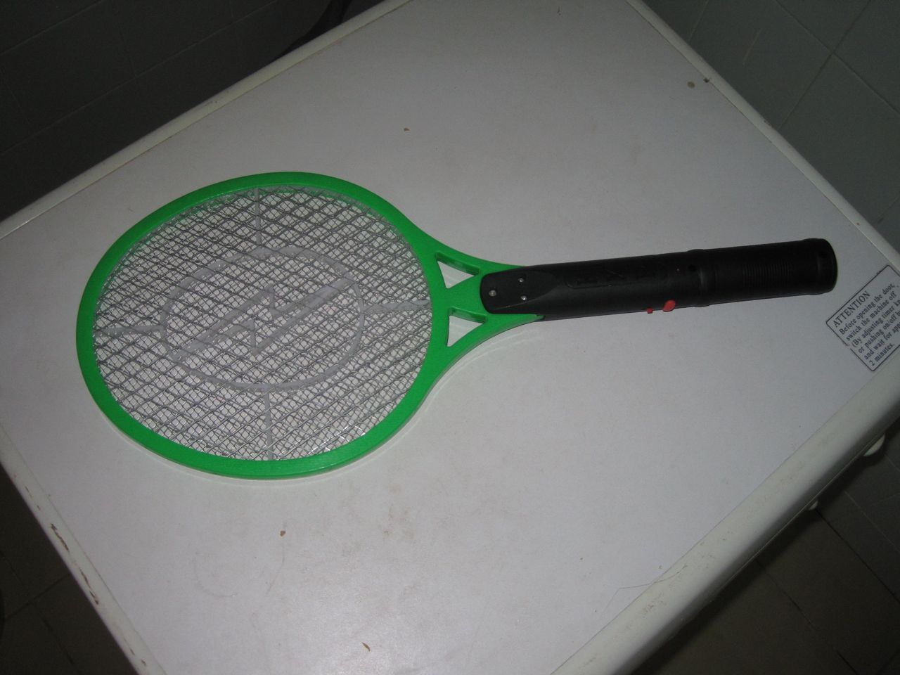New Tennis racket?  Not so much