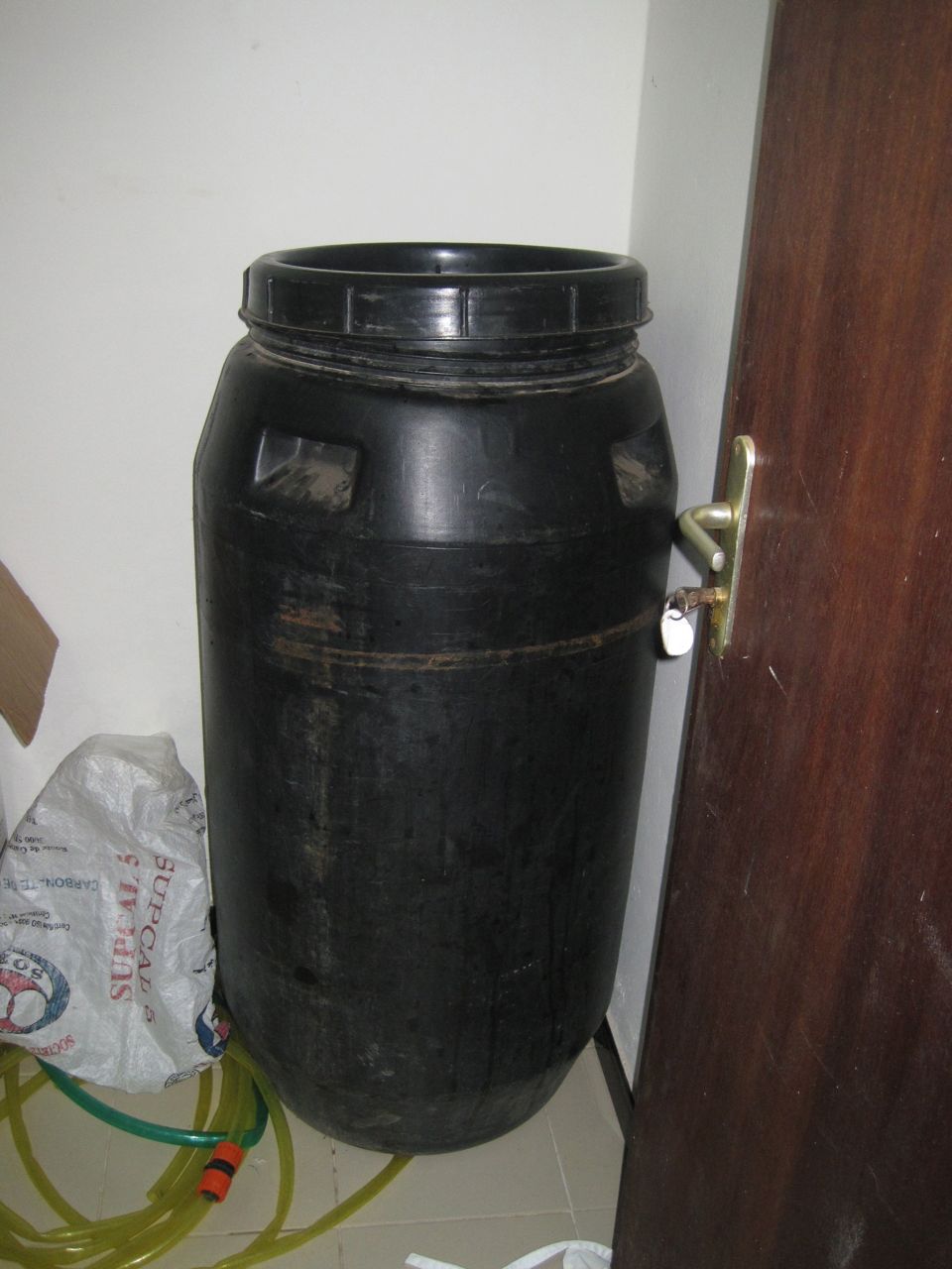 Why the Barrel in the pantry?