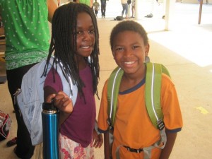 Emmanuel and Elena Start School at Dakar Academy 