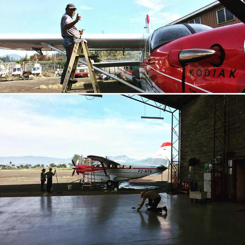 Tomorrow the Civil Aviation Authority will begin their 3-day audit of our flight program. If all goes well, we will be allowed to put our Kodiak into service!