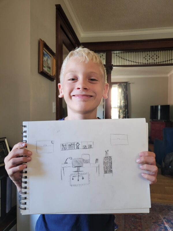 Ezra's drawing
