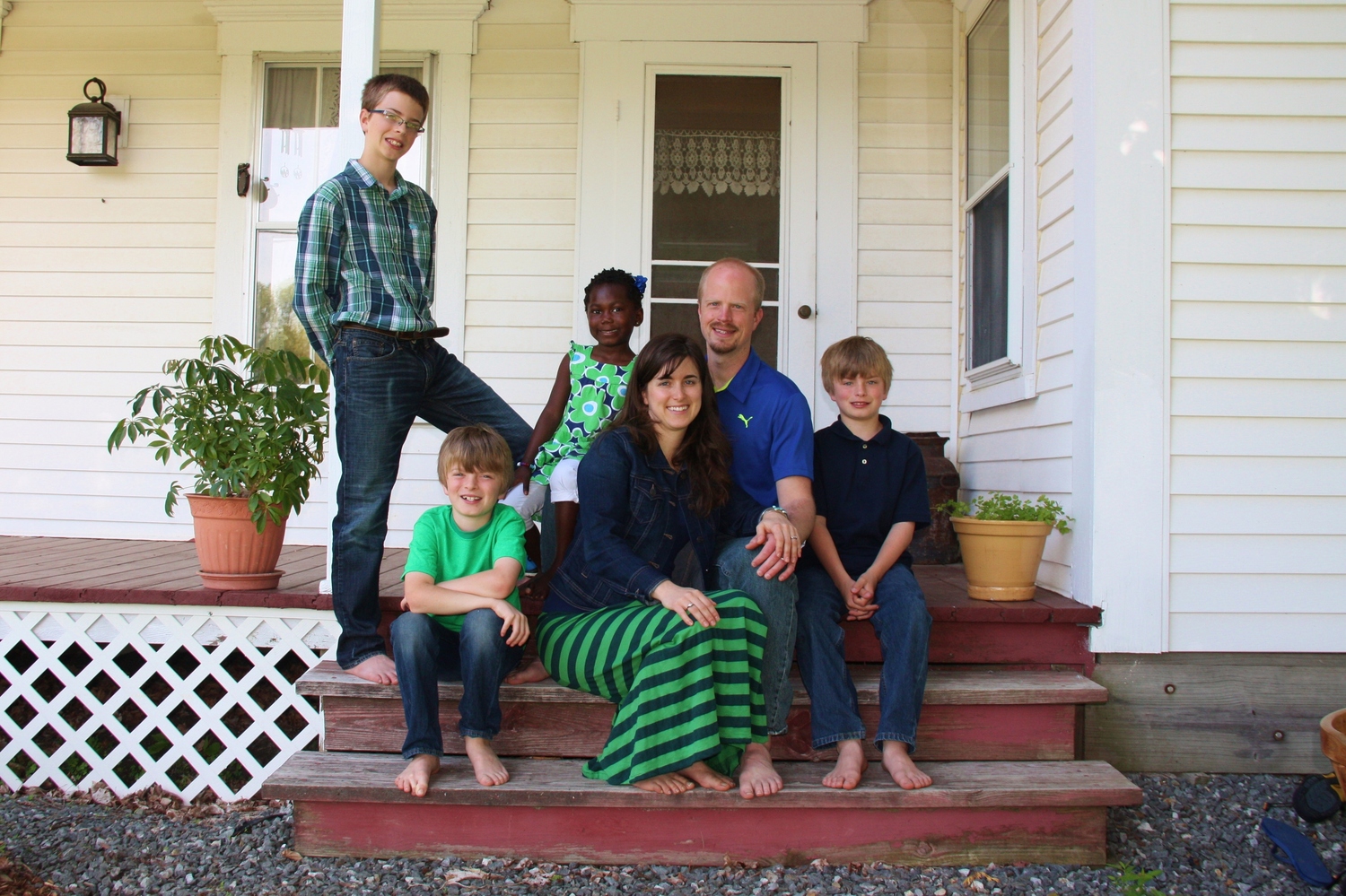 Our First Prayer Letter Ever