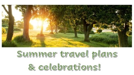 ☆★Summer plans and celebrations!★☆