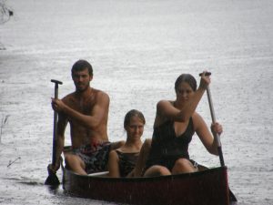 Kids canoeing at Alexander Springs- lots of fun!