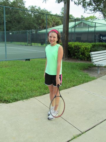 READY FOR SOME TENNIS