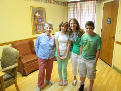 A VISIT WITH YIAYIA