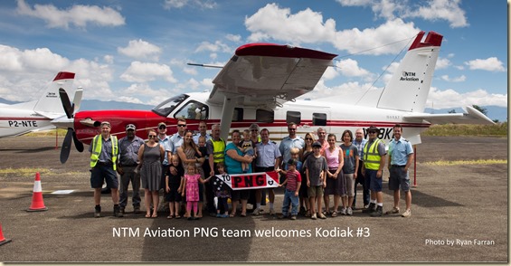 Kodiak 3 arrives in PNG