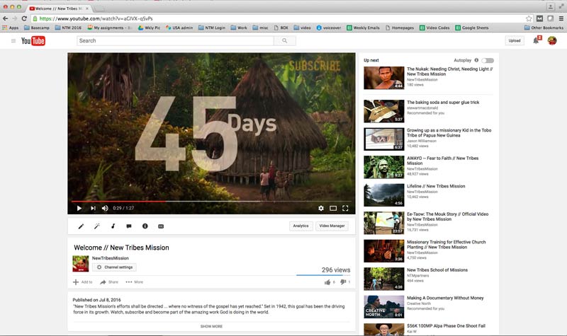 124 videos in process … and counting
