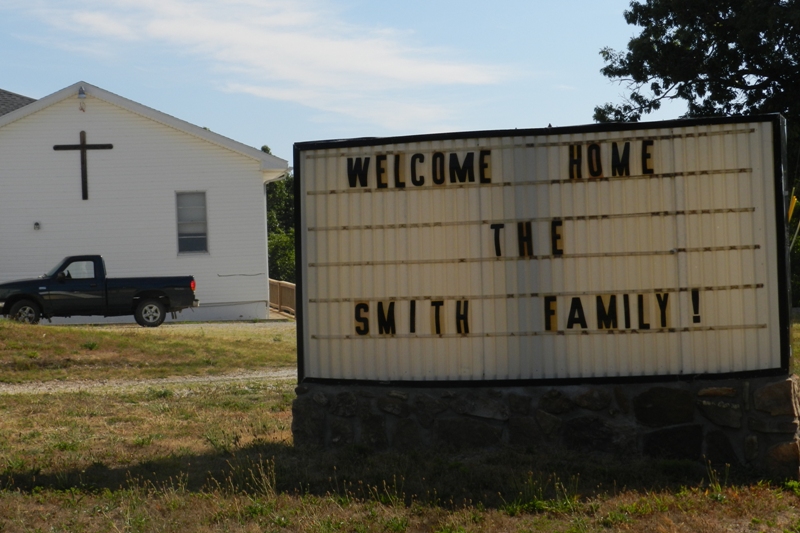 Welcome Home Smith Family