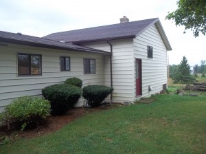 Front Right of Our New Home