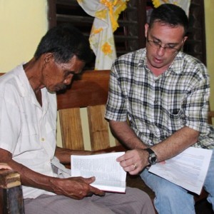 Stephen Teaching a Home Bible Study